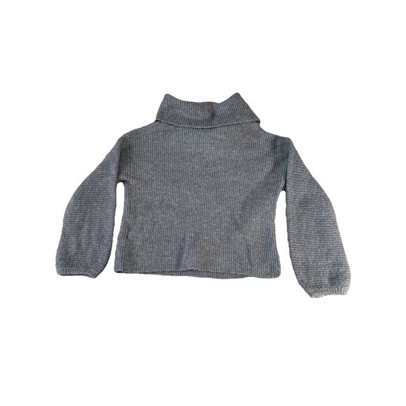 Chelsea & Violet Knit Silver Gray Sweater Large - Picture 5 of 8